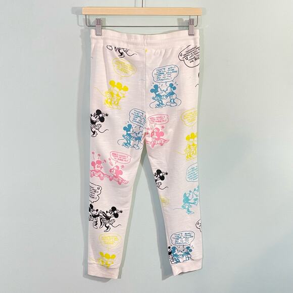 Zara X Disney Girl's Multicolor Mickey Mouse Comic Lounge Jogger Size 11/12 - Picture 5 of 8